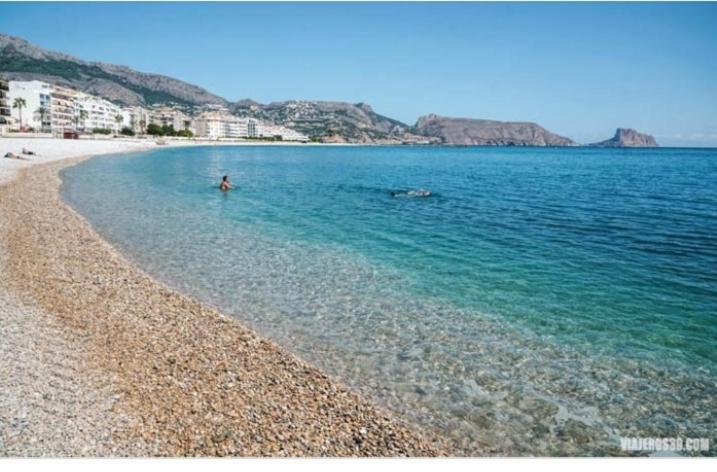 Piso Piteres 7 Con Piscina Lägenhet Altea Exteriör bild